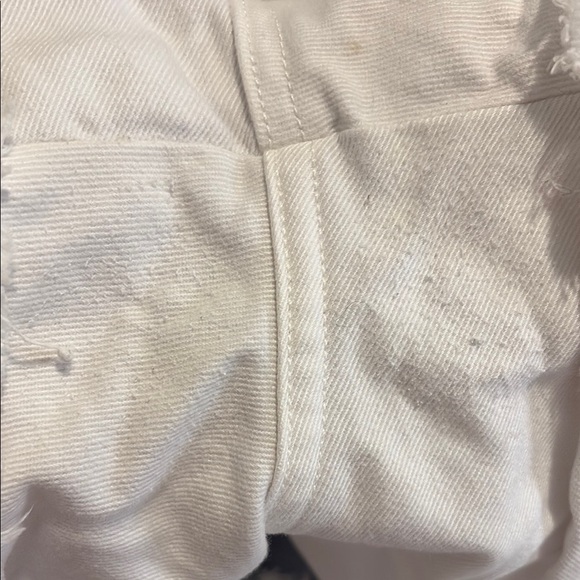 Veronica Beard White Jean Shorts size 31 Debbie 9” - Picture 7 of 7